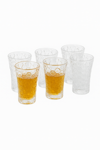 Ensemble 6 verres dégustation café alcool design minimaliste
