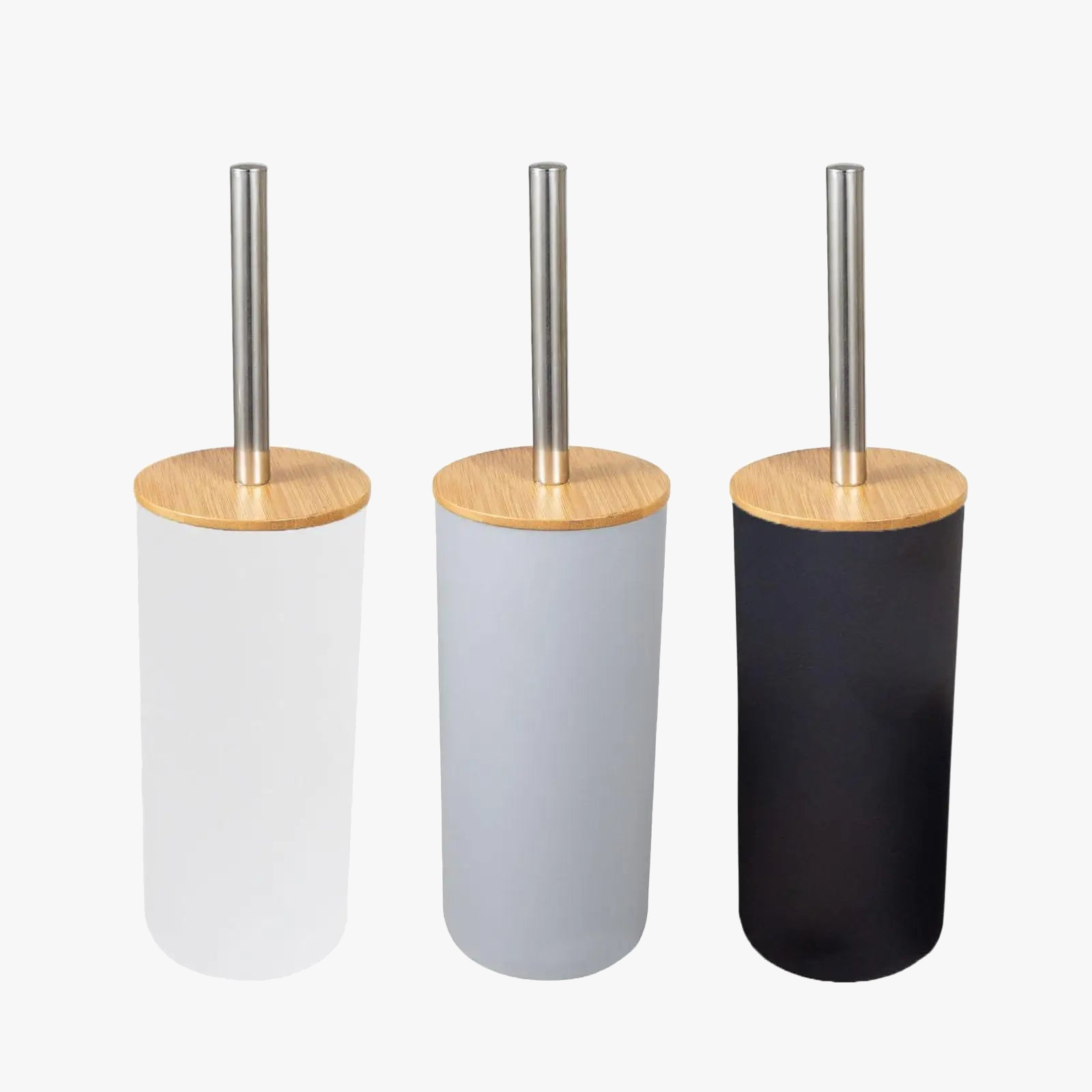 ensemble de brosses de nettoyage pour toilettes compactes et anti-goutte