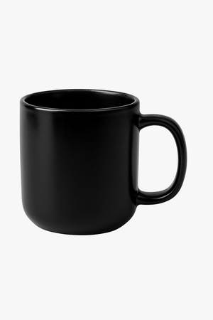 Ensemble tasses café grès mat design moderne 460ml