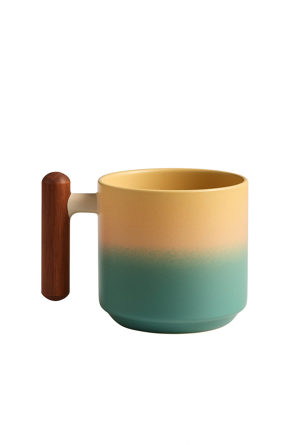 Ensemble tasses expresso bois minimaliste style italien