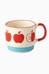 Ensemble tasses japonaises motifs floraux style retro ceramique