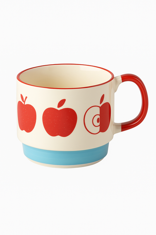 Ensemble tasses japonaises motifs floraux style retro ceramique