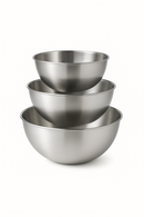 Ensemble trois bols acier inoxydable cuisine multifonction