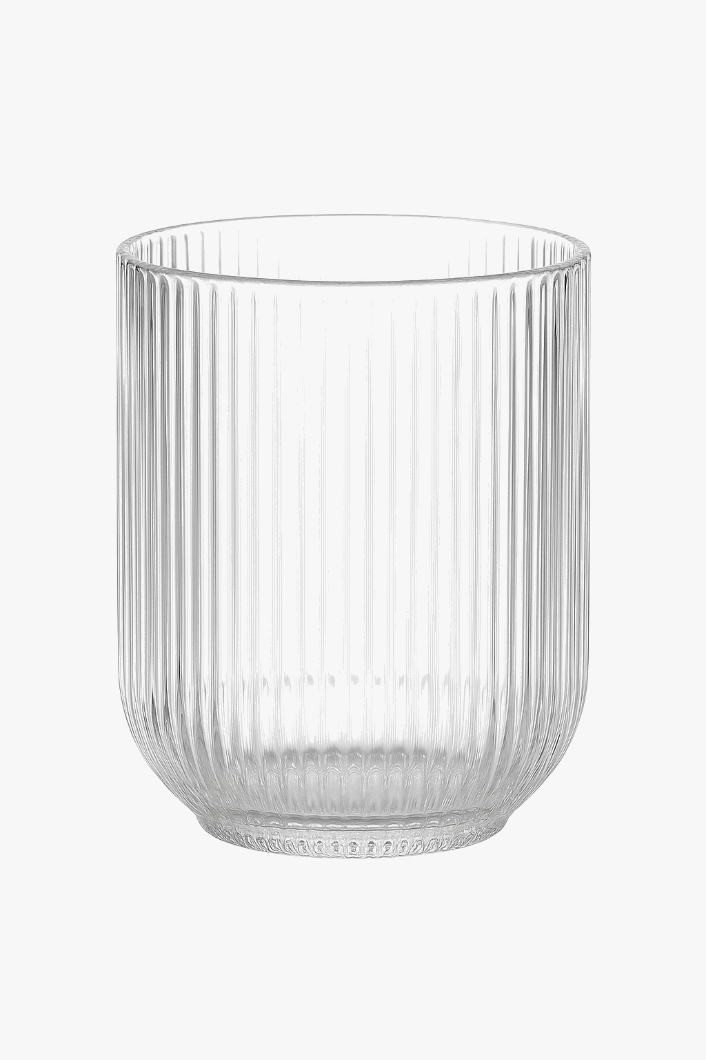Ensemble verres vin rayés tige courte large ouverture