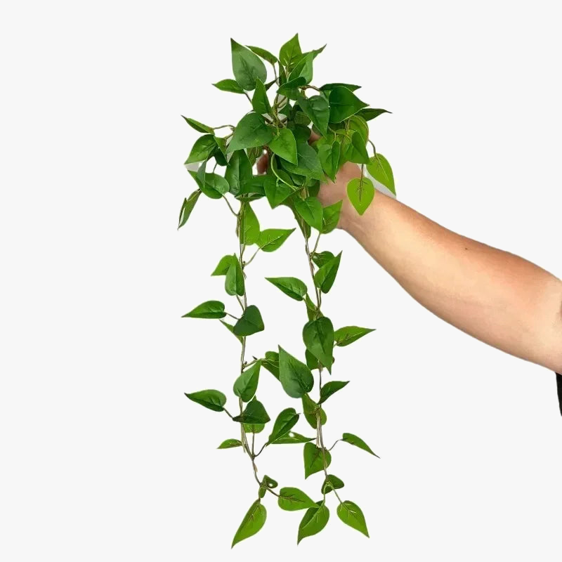feuilles de pastèque en plastique pour décoration intérieure et extérieure