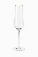 Flutes a champagne design elegant verre souffle main