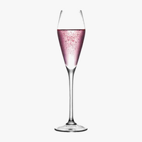 Flutes champagne design elegance soufflees main sans plomb