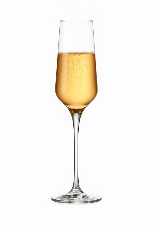Flutes champagne design elegant verre souffle main - vue 2 sur 2