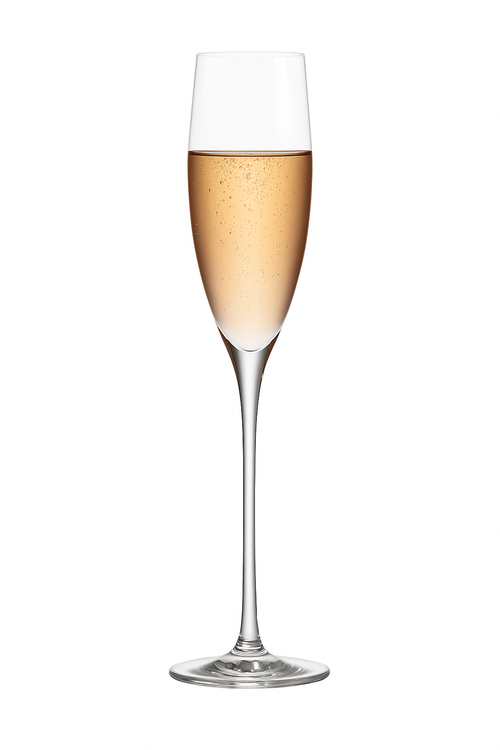 Flutes champagne design elegant verre souffle main cocktail - vue 2 sur 2