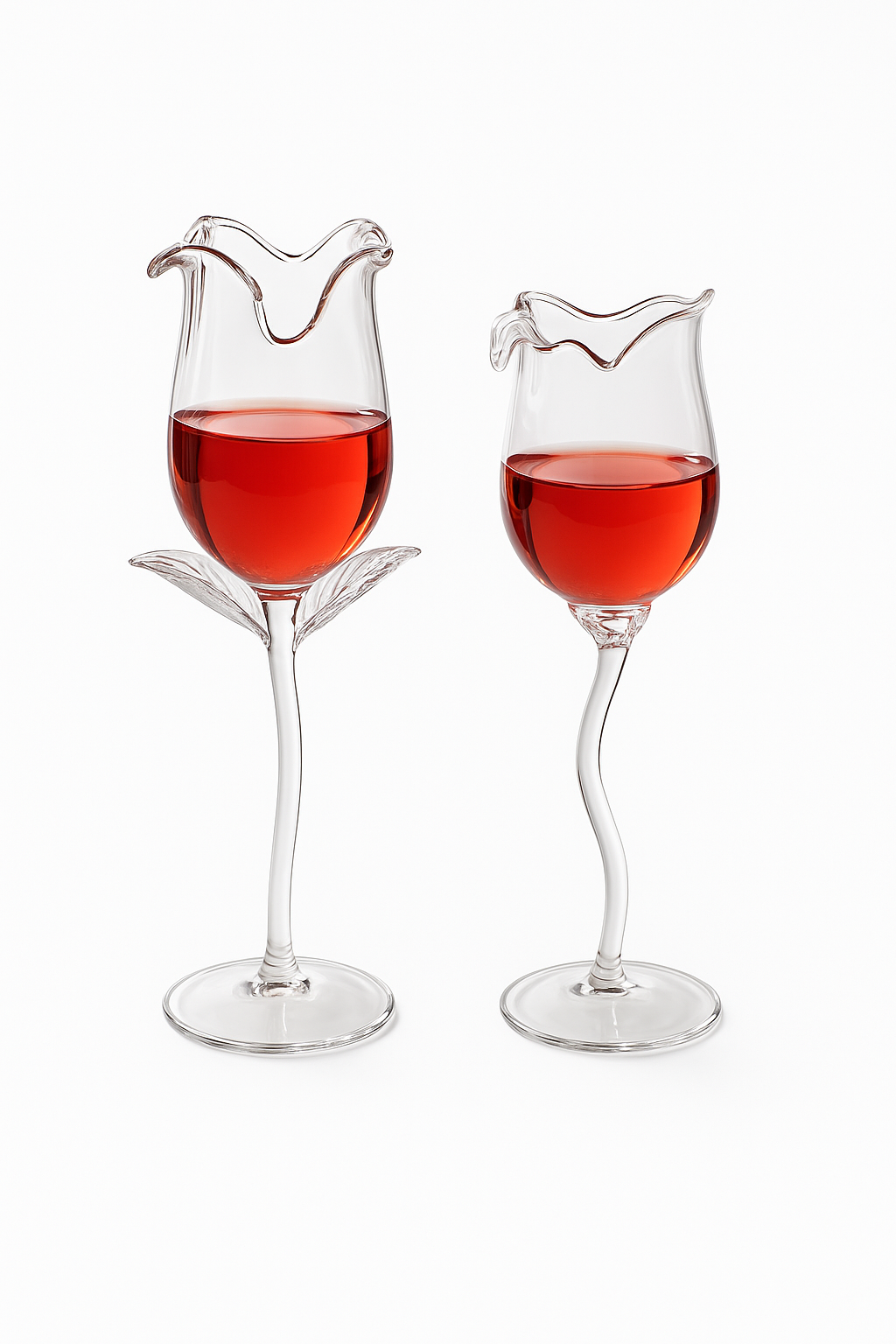 Flutes champagne mariage deco coeurs bordure cristal - vue 2 sur 2