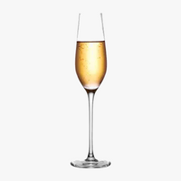 Flutes champagne soufflees main design elegant sans plomb