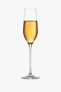 Hand-blown elegant lead-free champagne flutes