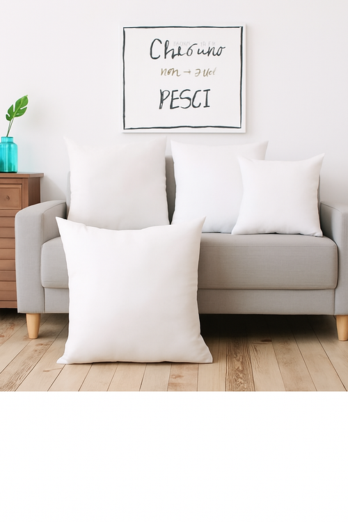 garnissage moelleux en coton pour coussins 14 à 24 pouces