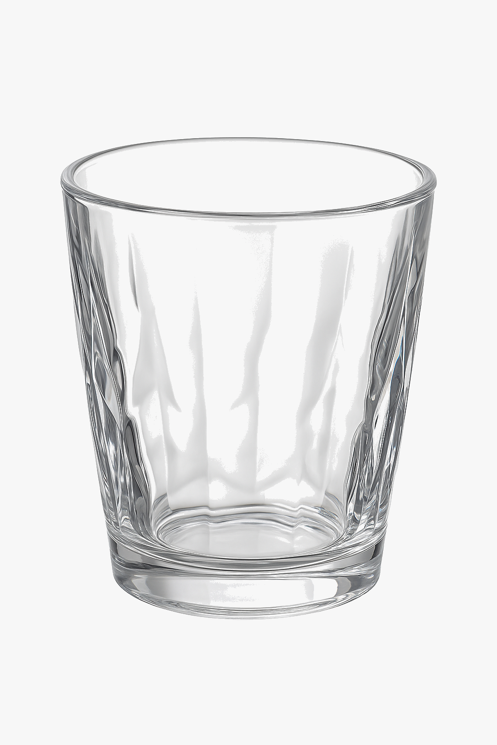 Gobelet acrylique réutilisable incassable style nervuré cuisine bar