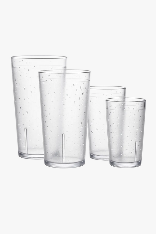 Gobelets plastique incassables 473ml reutilisables en lot