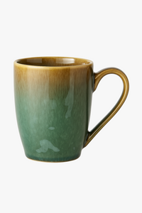 Large minimalist ceramic mug 350 ml microwave and dishwasher safe