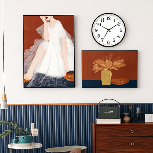 horloge murale extérieure étanche avec affichage température et humidité
