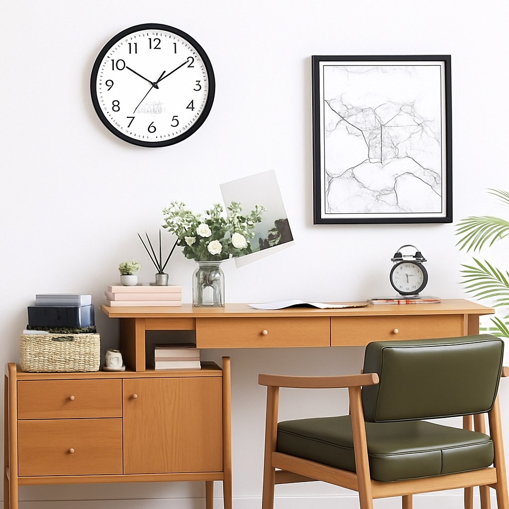 horloge murale extérieure étanche avec affichage température et humidité - vue 6 sur 8
