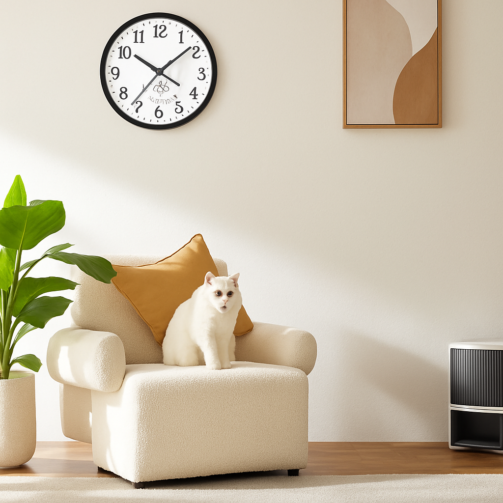 horloge murale extérieure étanche avec affichage température et humidité - vue 9 sur 8