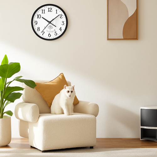 horloge murale extérieure étanche avec affichage température et humidité