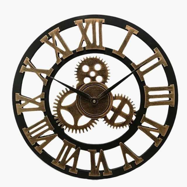 horloge murale rétro créative décorative pour un style unique