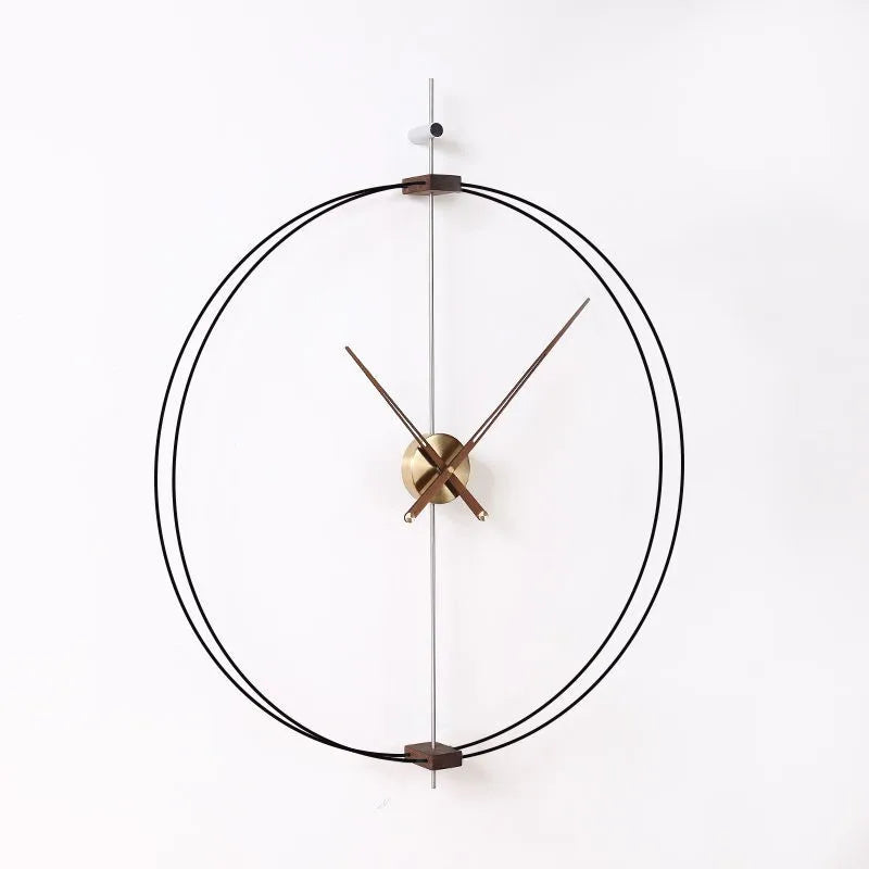 horloge murale silencieuse et esthétique pour décoration intérieure