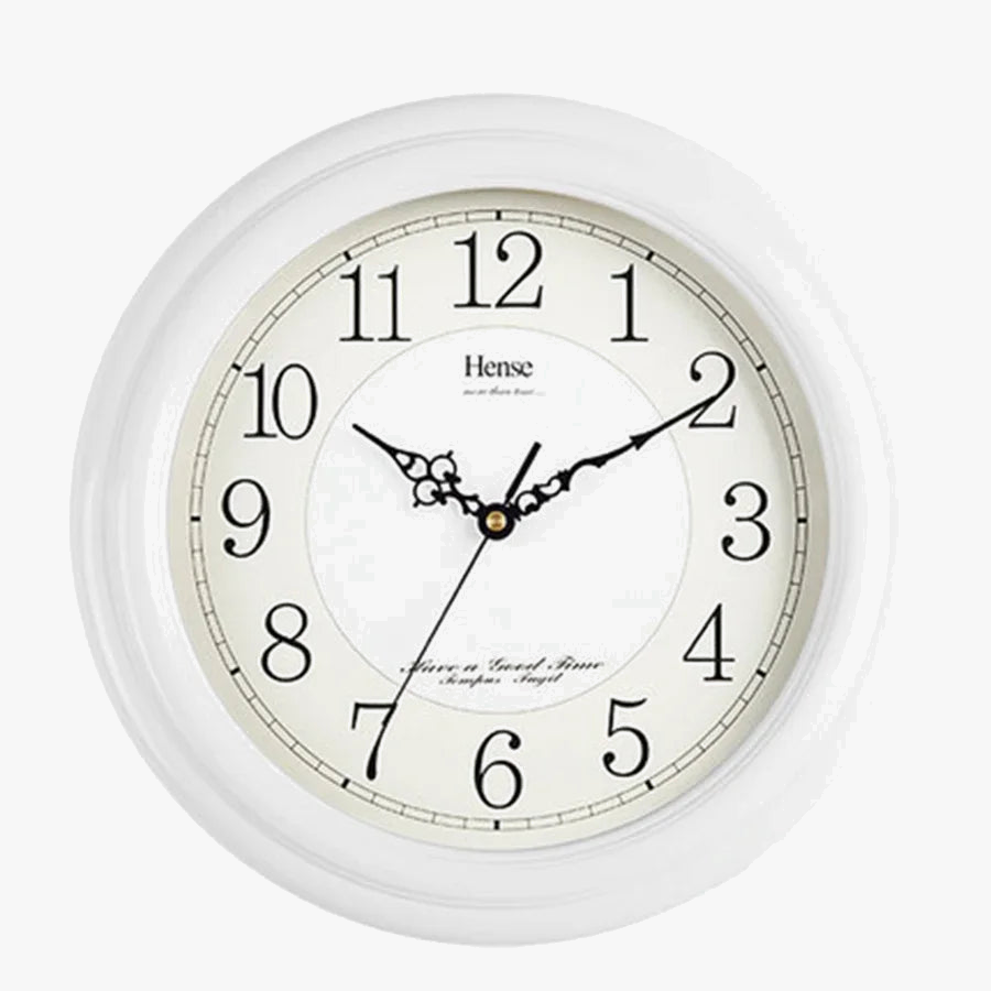 horloge murale vintage en bois design moderne silencieuse décoration intérieure