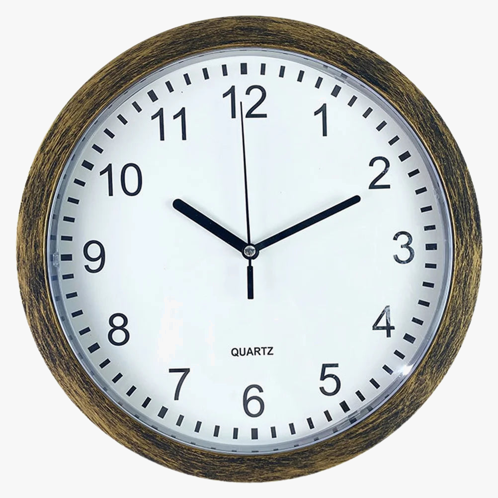 horloge rétro avec coffre-fort pour décoration vintage et rangement