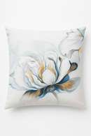 housse de coussin à motif floral de ginkgo élégant