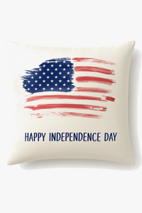 housse de coussin carré imprimée love usa décoration indépendante