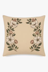 Decorative cushion cover with colourful animal pattern for sofa