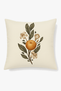 Decorative cushion cover with colourful animal pattern for interiors