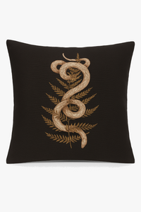 Decorative cushion cover with colourful animal design for interiors