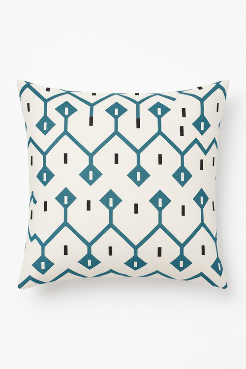 housse de coussin d'extérieur imperméable colorée 50 x 70 cm été