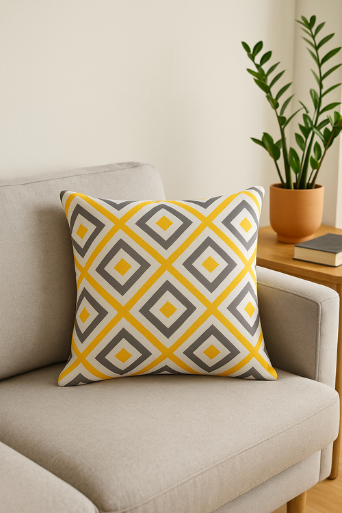 housse de coussin d'extérieur imperméable motif jardin élégant - vue 2 sur 2
