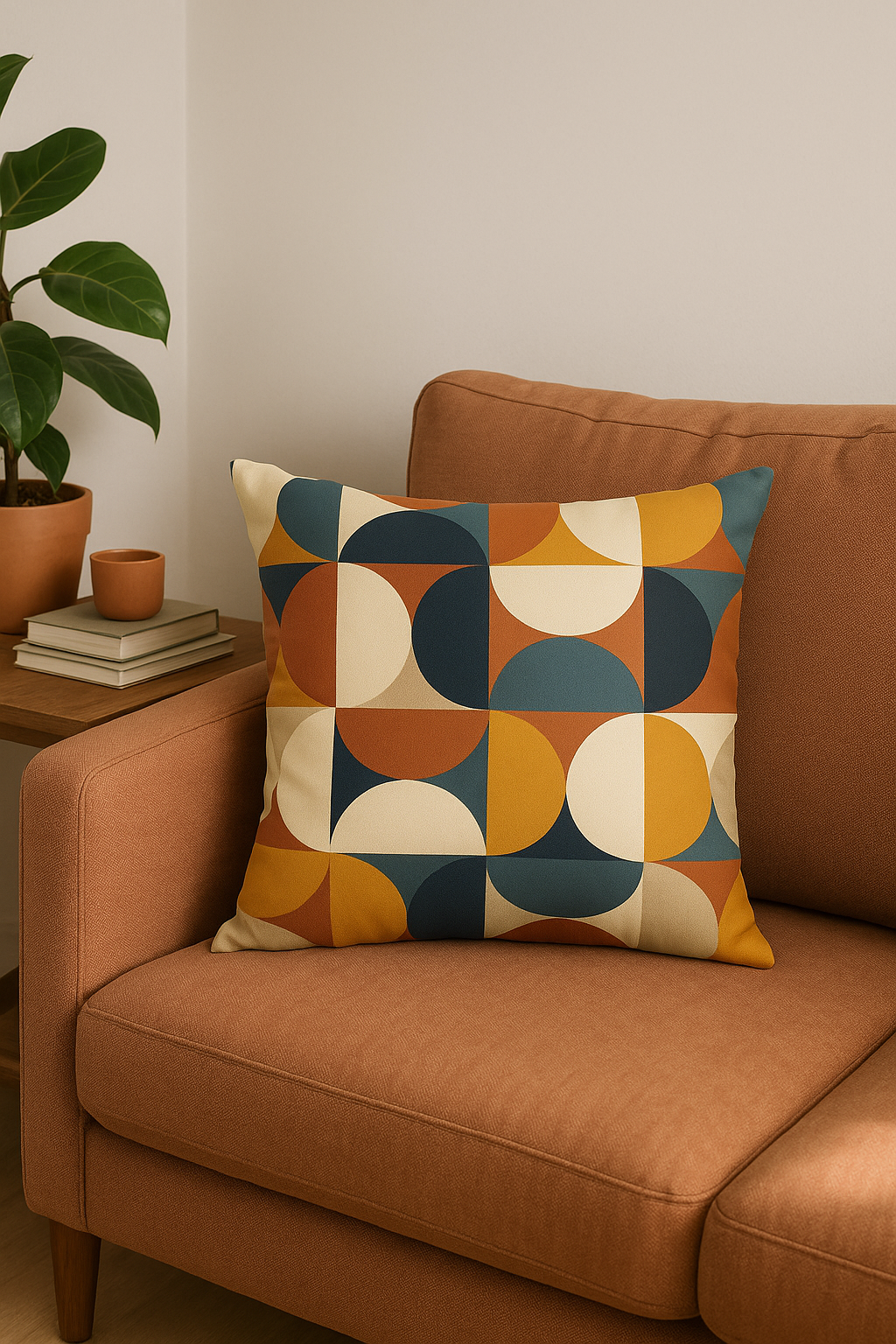housse de coussin décorative abstraite nordique pour intérieur - vue 3 sur 2