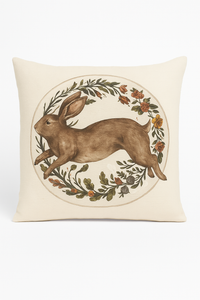 Decorative cushion cover with colourful animal pattern for sofa