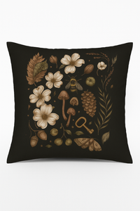 Decorative cushion cover with colourful animal pattern for interiors
