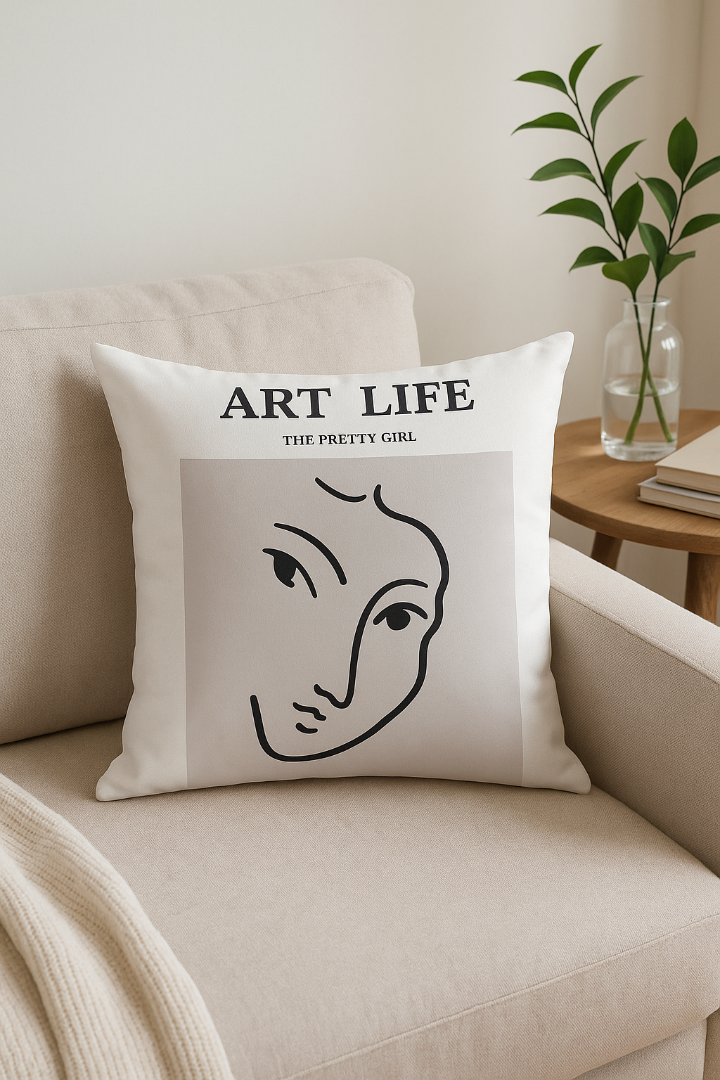 housse de coussin décorative pour maison bureau et voiture - vue 3 sur 2