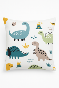 housse de coussin dinosaure décoratif pour canapé voiture bureau