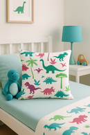 housse de coussin dinosaure mignon pour canapé voiture ou bureau
