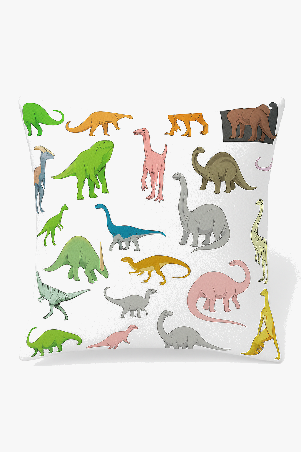 housse de coussin dinosaure mignon pour décoration maison