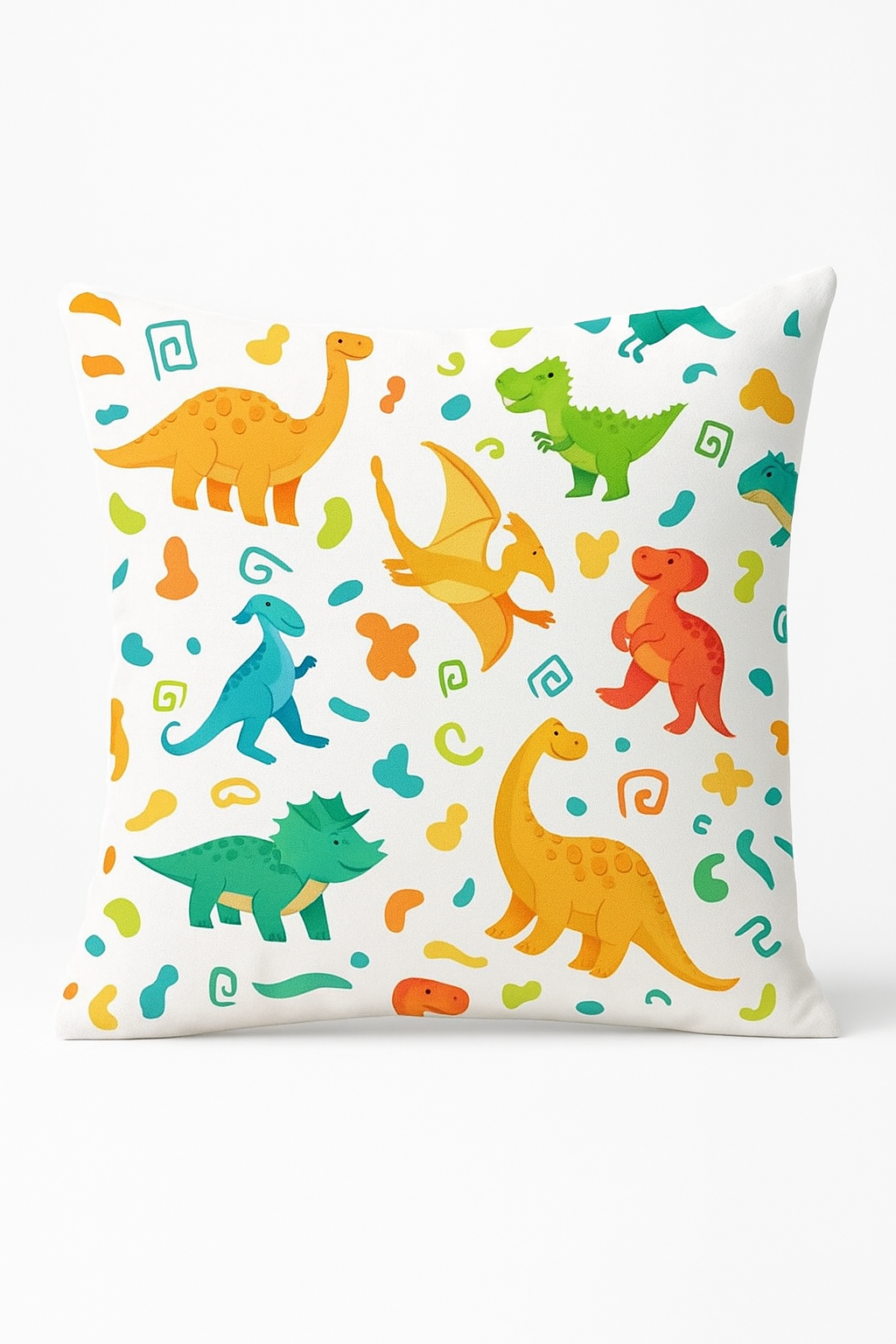 housse de coussin dinosaure motif mignon pour la maison