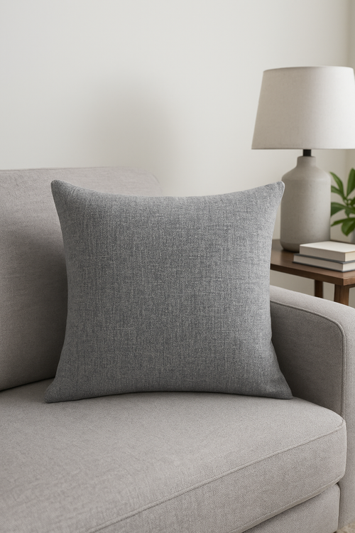 housse de coussin en lin épais personnalisée pour décoration intérieure - vue 2 sur 2