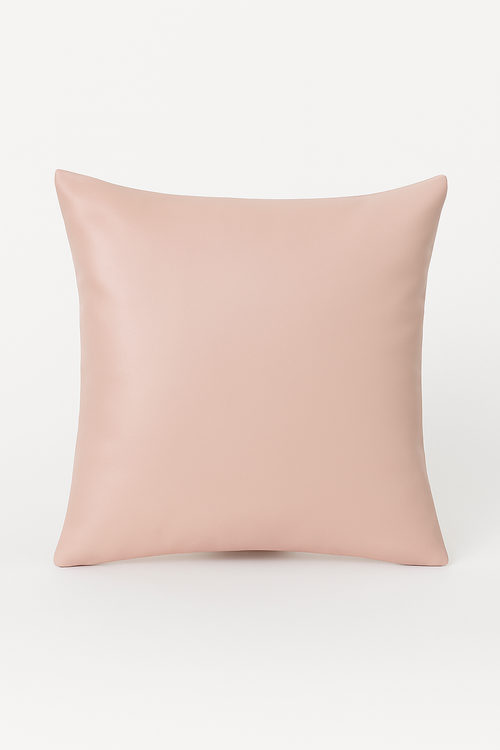housse de coussin en similicuir pour décoration moderne