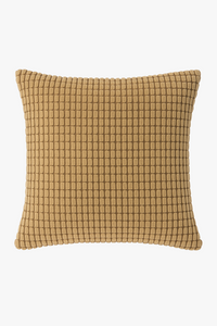 housse de coussin en velours côtelé motif grain de maïs grande taille