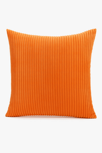 housse de coussin en velours côtelé rayé plusieurs tailles disponibles