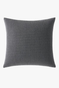 housse de coussin en velours côtelé unie 30x45 35x50 40x60 cm