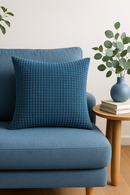 housse de coussin en velours côtelé motif grain de maïs grande taille