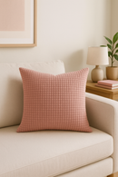 housse de coussin en velours côtelé motif grain de maïs grande taille